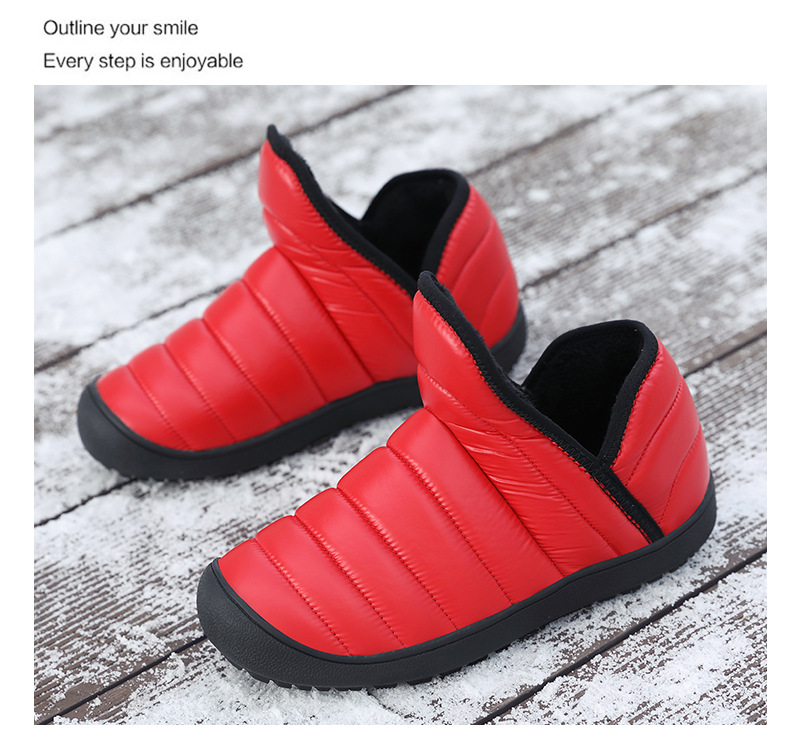 Autumn and winter new snow boots for women, winter plus velvet and thickened 2023 new cotton shoes, outdoor snow cotton winter bread shoes for women